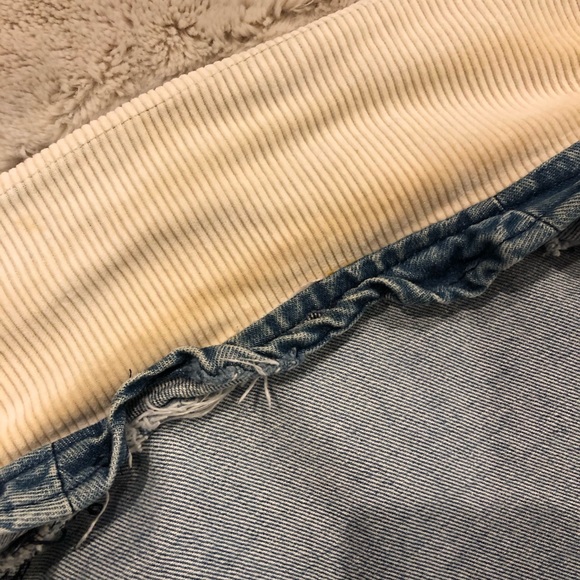 LL Bean Vintage Denim Chore Barn Coat Jacket size medium - Picture 7 of 15